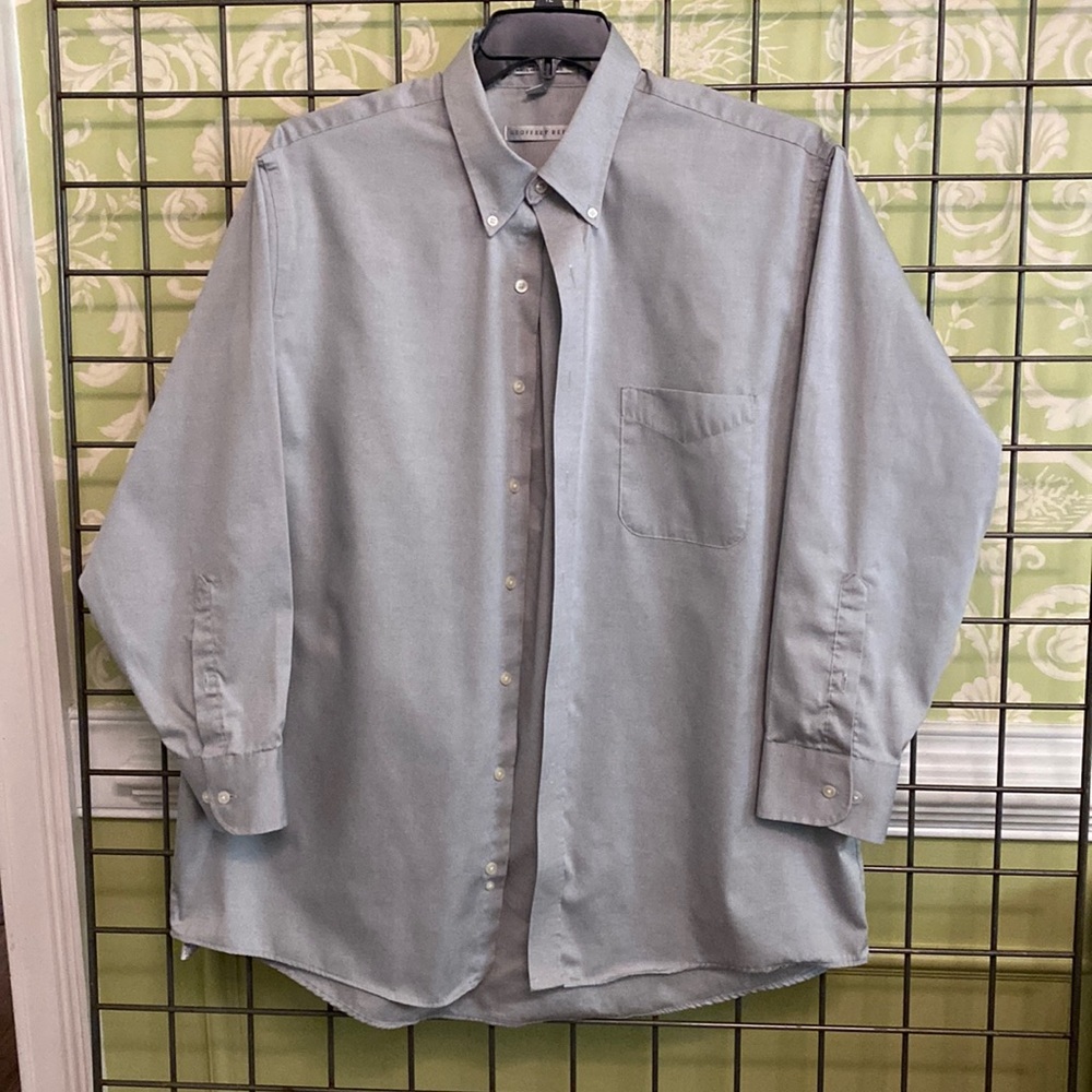 Gray Geoffrey Beene Men’s Button Down